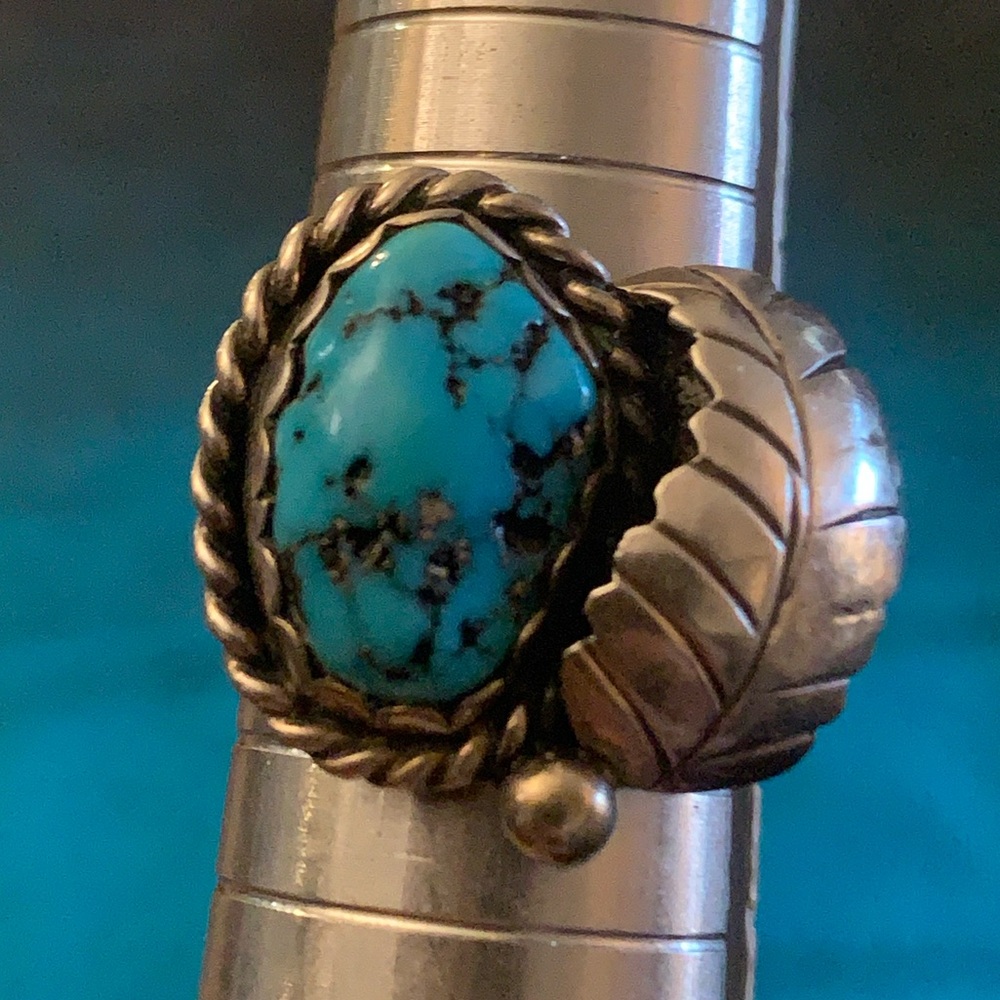 Genuine Native American Turquoise Ring